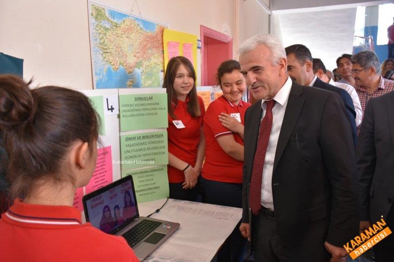 Öğrenciler TÜBİTAK Projelerini Sergiledi 6