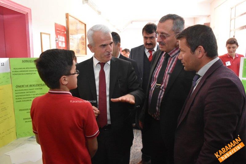 Öğrenciler TÜBİTAK Projelerini Sergiledi 8