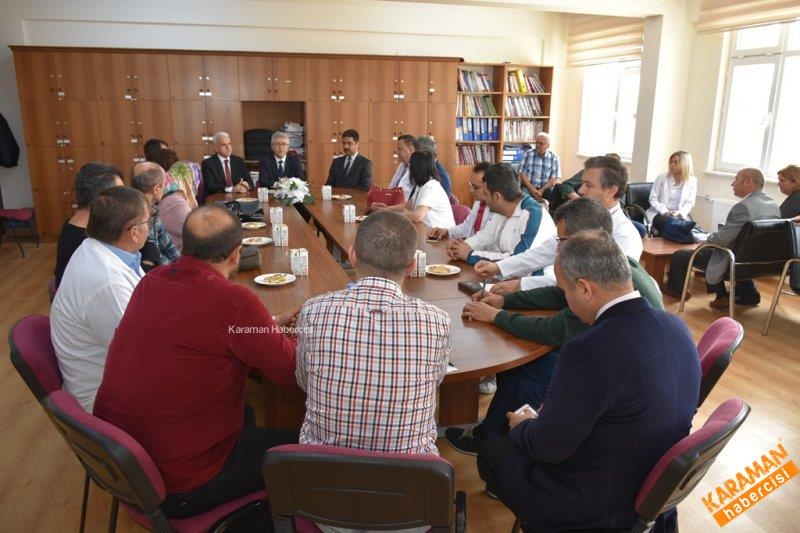 Okullarda İncelemelerde Bulundular 5