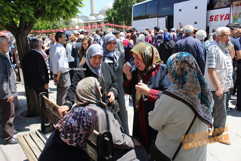 Karaman'da Ramazan Umrecileri Uğurlandı 12