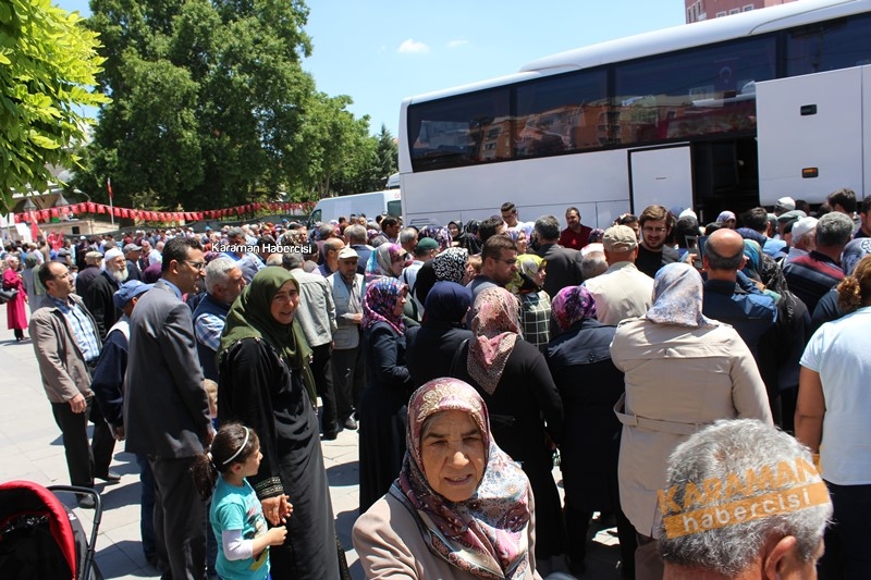 Karaman'da Ramazan Umrecileri Uğurlandı 18
