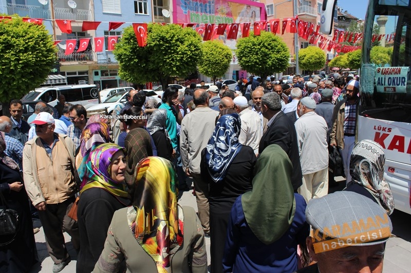 Karaman'da Ramazan Umrecileri Uğurlandı 5