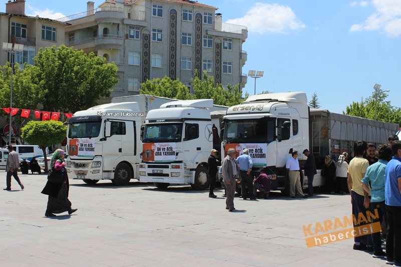 Karaman Kudüs ve Filistin İçin Meydandaydı 1
