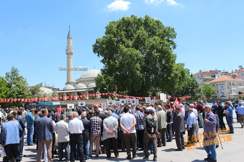 Karaman Kudüs ve Filistin İçin Meydandaydı 16