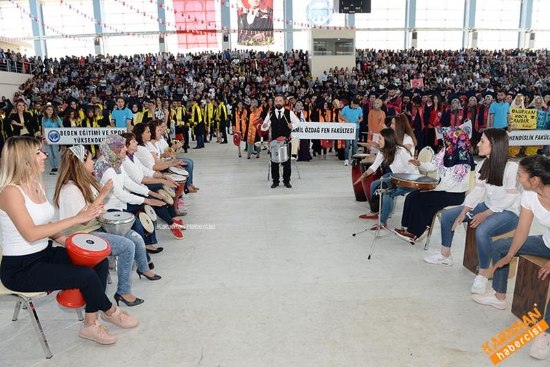 KMÜ Fakülteleri Mezuniyet Coşkusunu Yaşadı 20