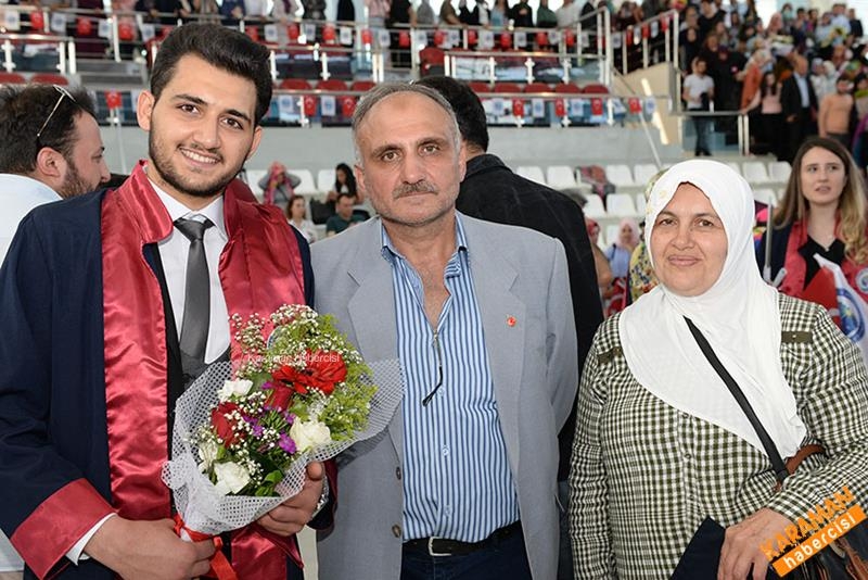 KMÜ Fakülteleri Mezuniyet Coşkusunu Yaşadı 34