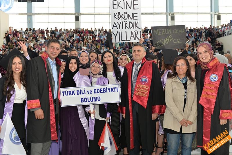 KMÜ Fakülteleri Mezuniyet Coşkusunu Yaşadı 41