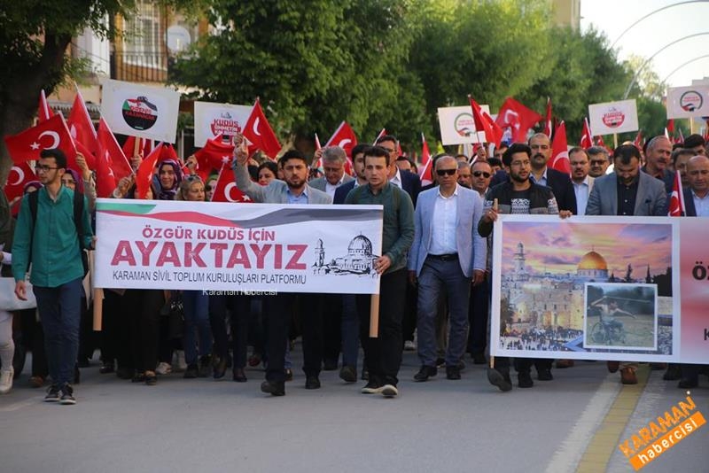 Başkan Çalışkan Vatandaşlarla Birlikte Kudüs İçin Yürüdü 3