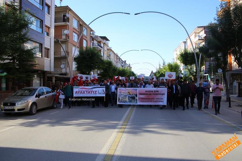 Başkan Çalışkan Vatandaşlarla Birlikte Kudüs İçin Yürüdü 4
