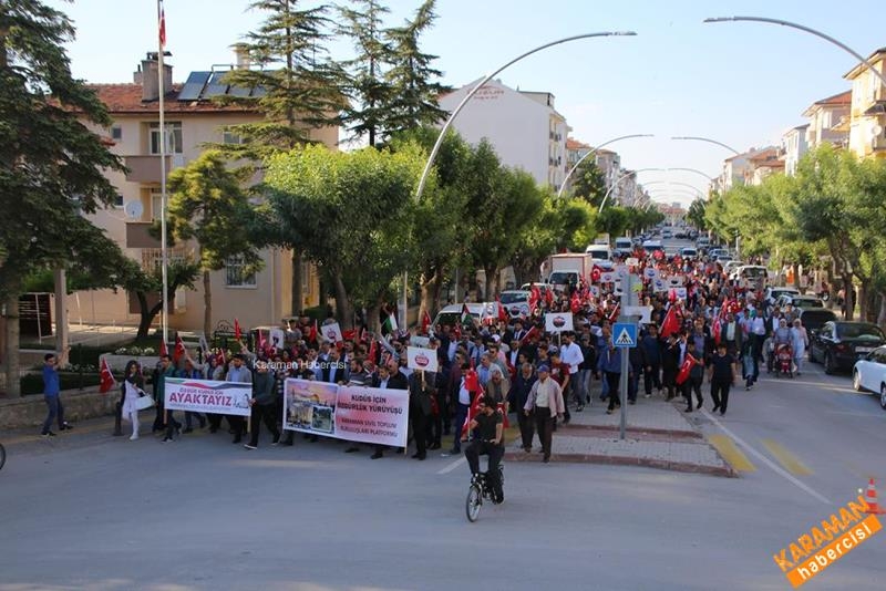 Başkan Çalışkan Vatandaşlarla Birlikte Kudüs İçin Yürüdü 5