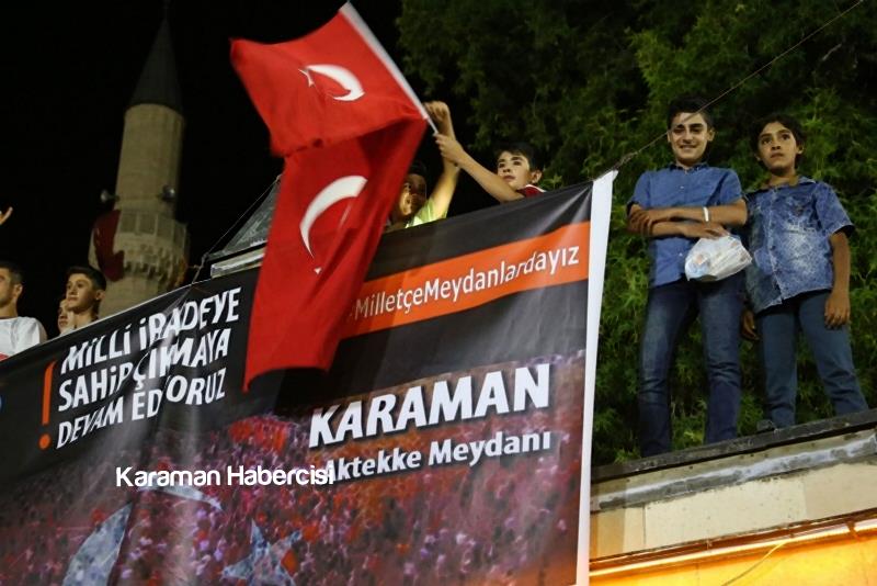 Karaman Milli İradesine Sahip Çıkıyor 10