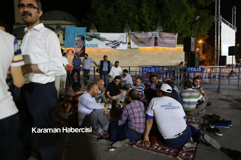 Karaman Milli İradesine Sahip Çıkıyor 22