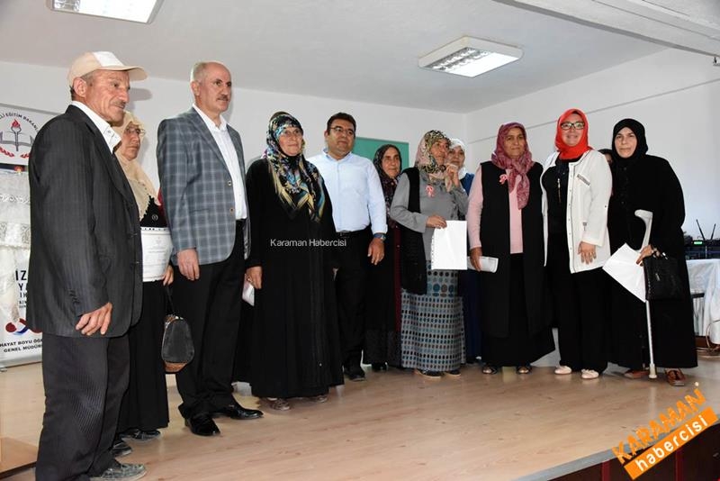 Okuryazarlık Sertifikalarını Vali Meral ve Eşi Zehra Meral’den Aldılar 13