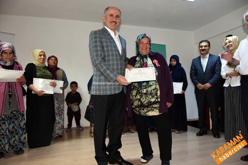 Okuryazarlık Sertifikalarını Vali Meral ve Eşi Zehra Meral’den Aldılar 5