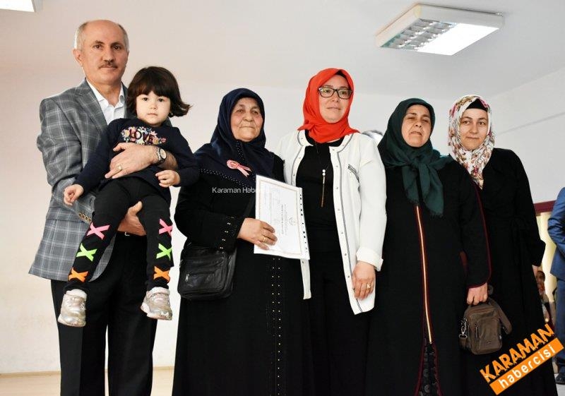 Başarılı Kadınların Okuma Yazma Sertifikaları Verildi 10