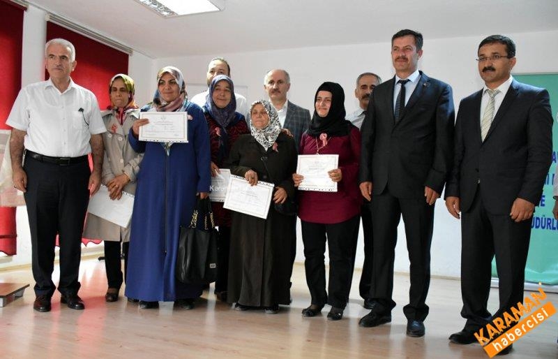 Başarılı Kadınların Okuma Yazma Sertifikaları Verildi 12