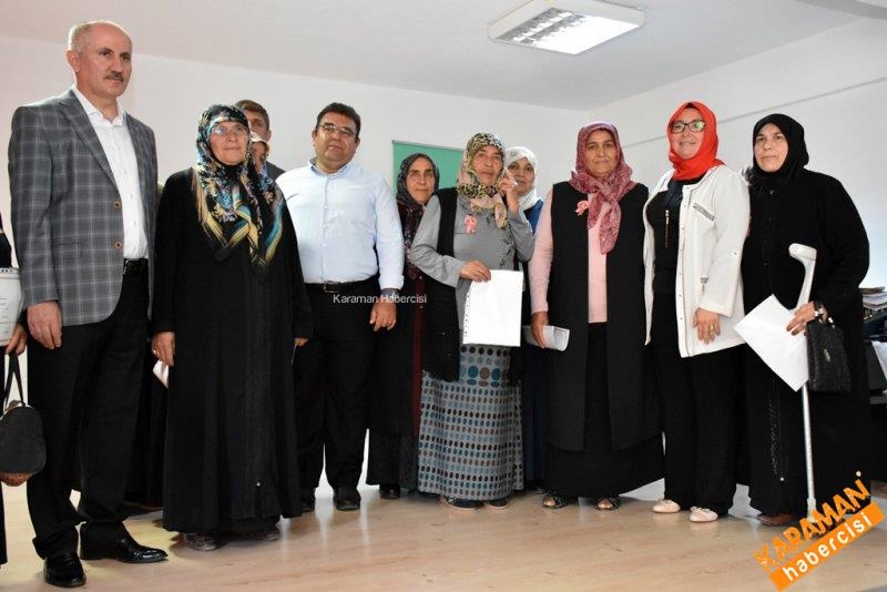 Başarılı Kadınların Okuma Yazma Sertifikaları Verildi 13