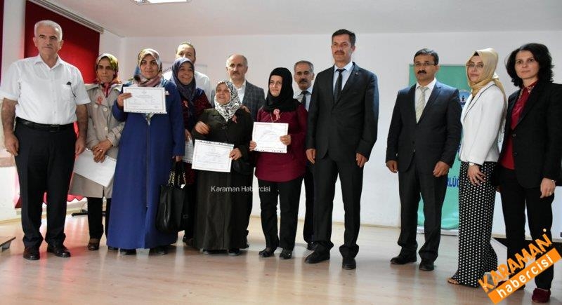 Başarılı Kadınların Okuma Yazma Sertifikaları Verildi 14