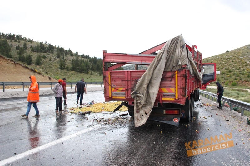 Karaman'da Trafik Kazaları 1