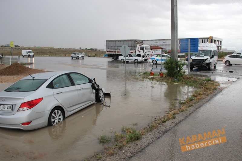 Karaman'da Trafik Kazaları 6