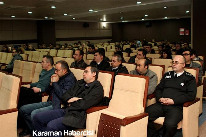 KMÜ'de Özel Güvenlik Görevlilerine Eğitim Verildi 10