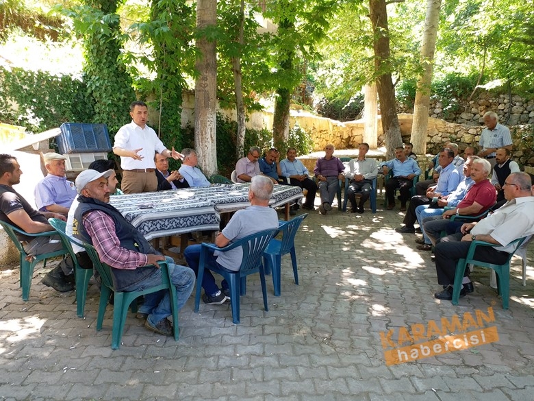 CHP Teşkilatı Taşeli Bölgesinde 10