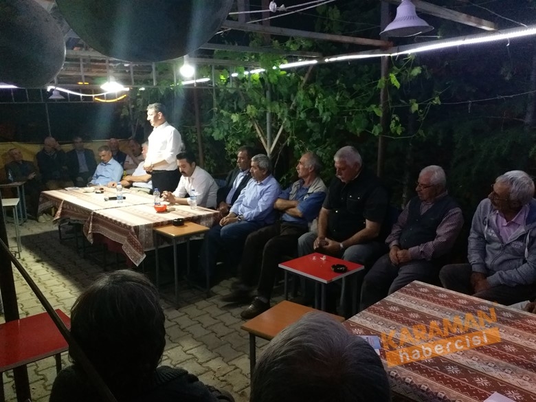 CHP Teşkilatı Taşeli Bölgesinde 5