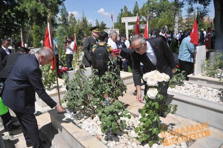 Karaman Protokolü Şehit Ziyareti 10