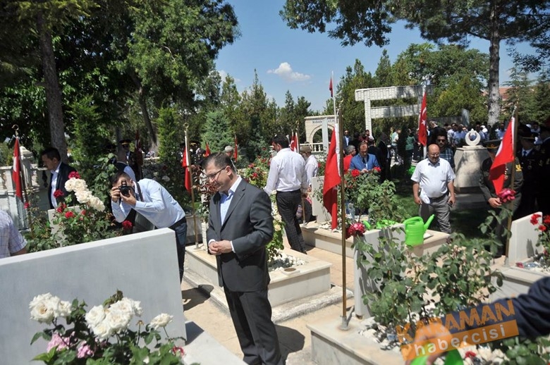 Karaman Protokolü Şehit Ziyareti 12