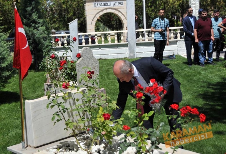 Karaman Protokolü Şehit Ziyareti 7