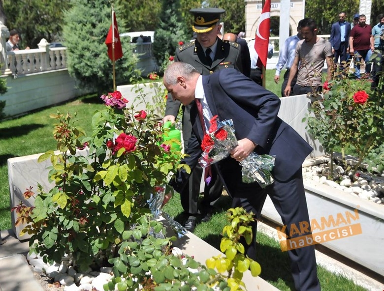 Karaman Protokolü Şehit Ziyareti 9