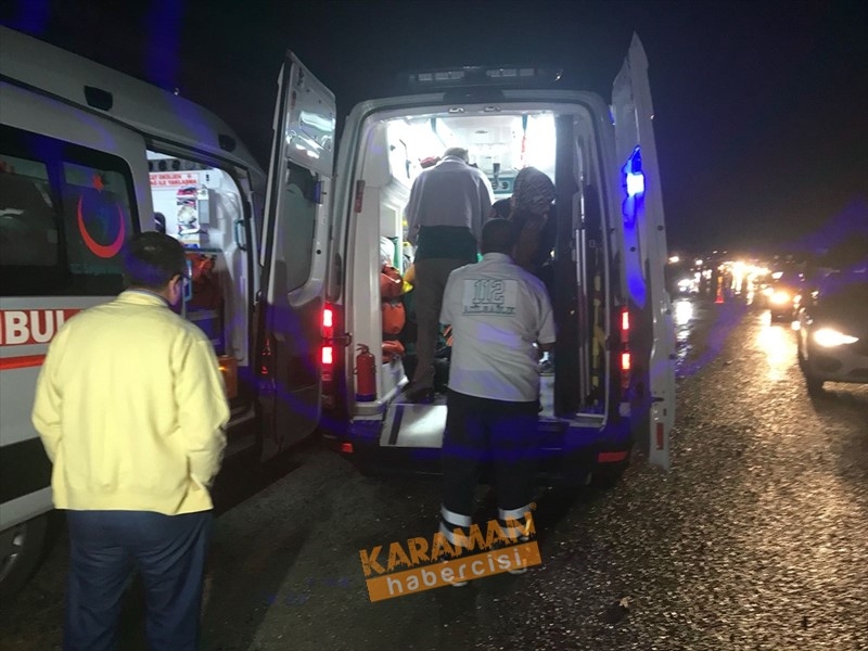 Mersin Karaman Yolunda Otobüs Devrildi 3