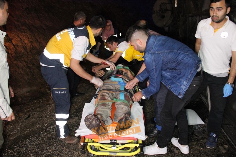 Mersin Karaman Yolunda Otobüs Devrildi 33