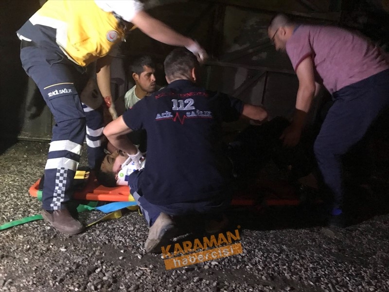 Mersin Karaman Yolunda Otobüs Devrildi 5