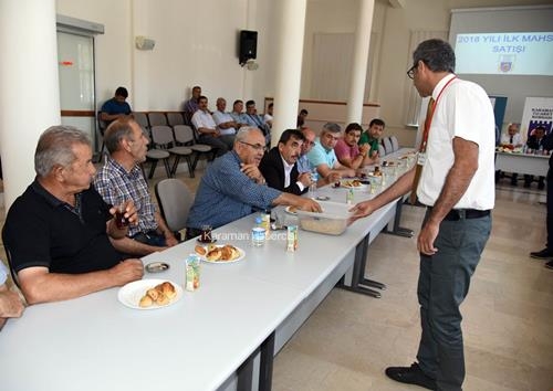 Ticaret Borsasında Yılın İlk Mahsulü Satıldı 13