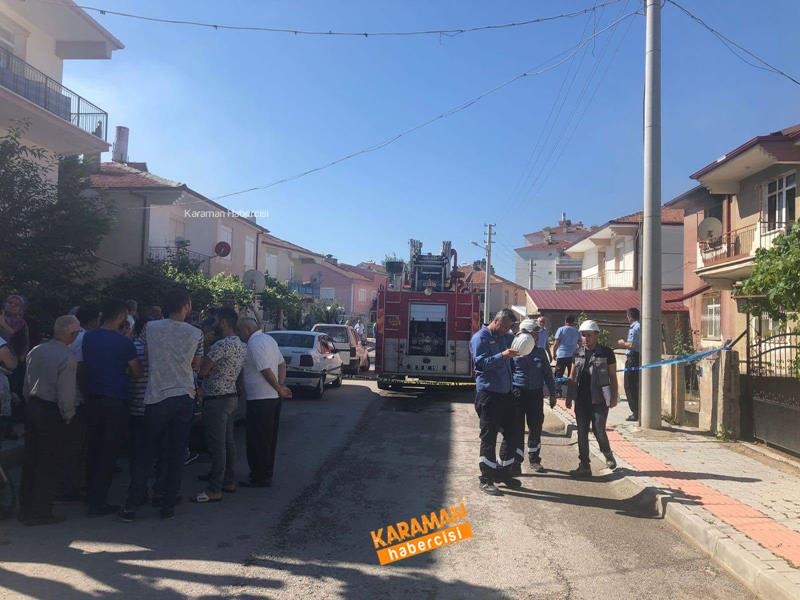 Karaman’da Çıkan Yangında Evin Büyük Bölümü Kullanılamaz Hale Geldi 4