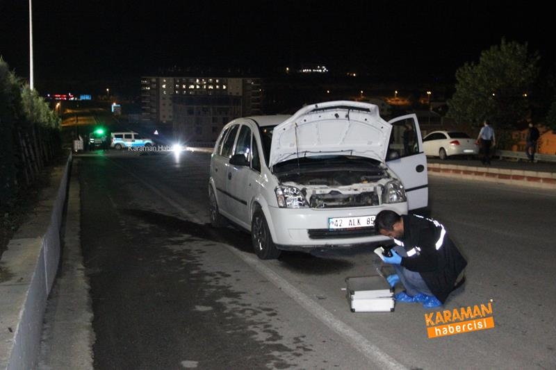 Otomobil, yolun ortasında yatan şahsı ezip geçti 8