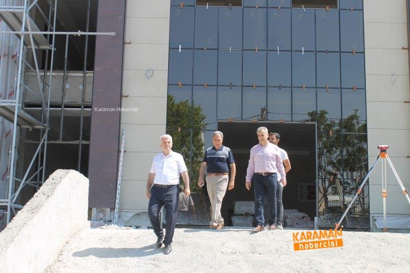 Kuntoğlu, Yapımı Devam Eden Bina Ve Okullarda İncelemelerde Bulundu 10