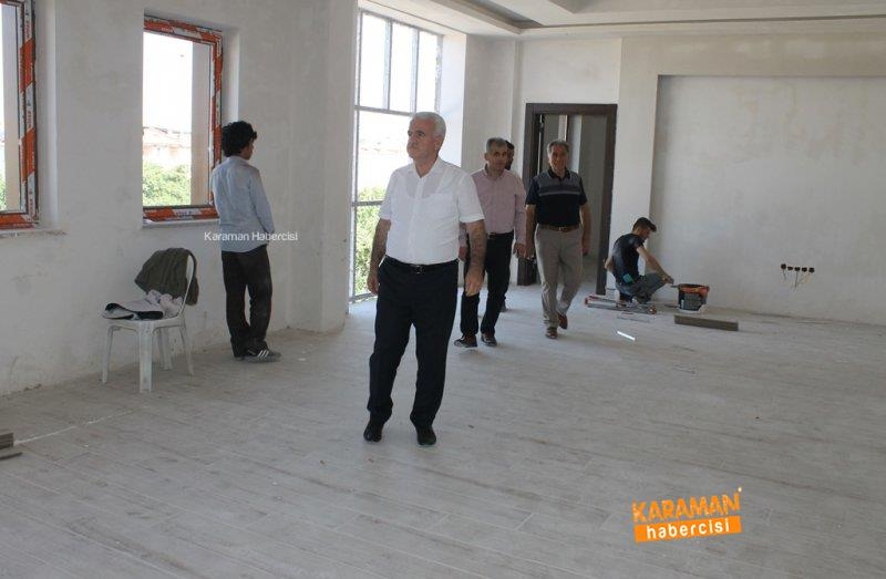 Kuntoğlu, Yapımı Devam Eden Bina Ve Okullarda İncelemelerde Bulundu 2