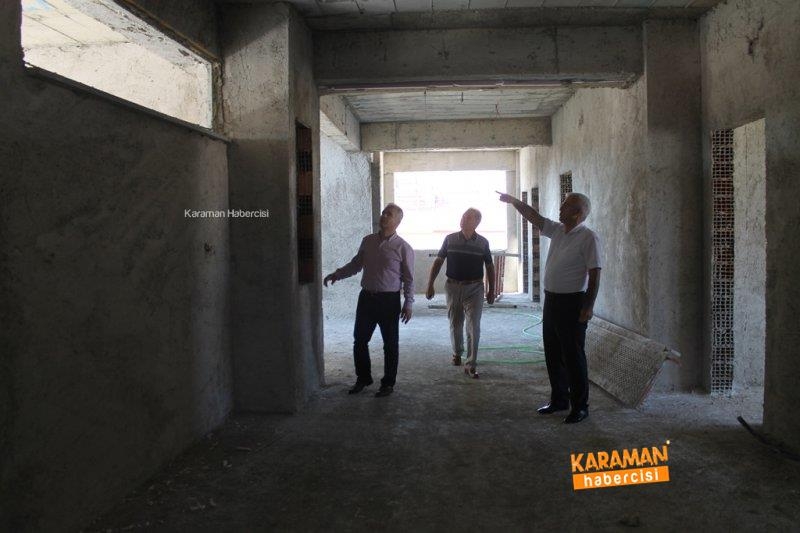 Kuntoğlu, Yapımı Devam Eden Bina Ve Okullarda İncelemelerde Bulundu 4