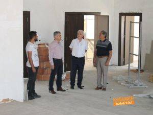 Kuntoğlu, Yapımı Devam Eden Bina Ve Okullarda İncelemelerde Bulundu