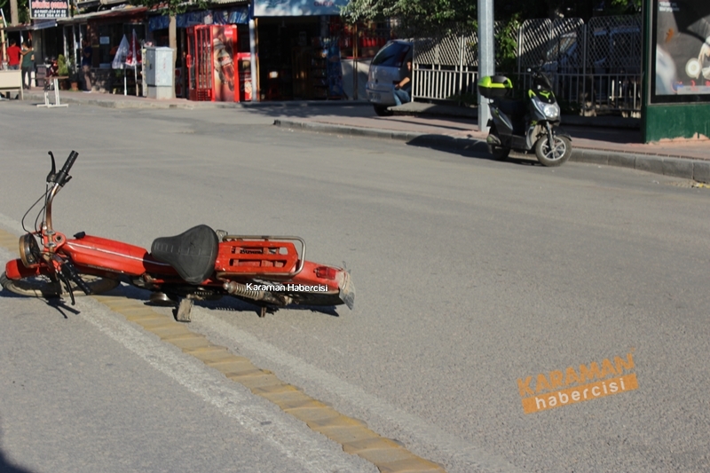 Yol Ortasında Yerde Duran Motosiklet Şaşırttı 3