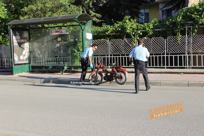 Yol Ortasında Yerde Duran Motosiklet Şaşırttı 4