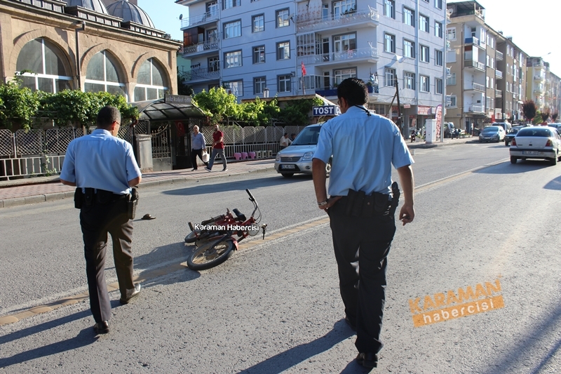 Yol Ortasında Yerde Duran Motosiklet Şaşırttı 6