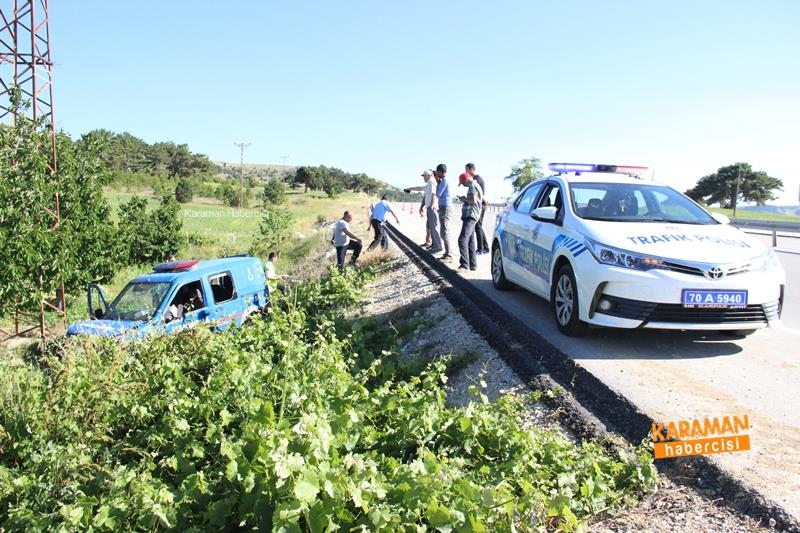 Karaman’da Jandarma Aracı Kaza Yaptı: 2 Asker Yaralandı 3