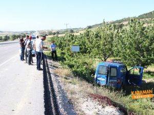 Karaman’da Jandarma Aracı Kaza Yaptı: 2 Asker Yaralandı