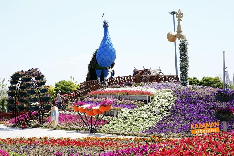 Renklerin Buluştuğu Selçuklu Çiçek Bahçesi Ziyaretçilerin İlgi Odağı Old 4
