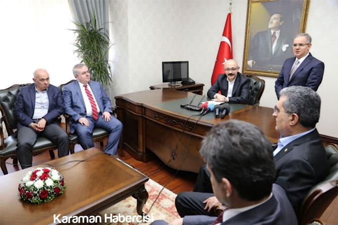 Bakan Lütfi Elvan Karaman'a Geldi 10