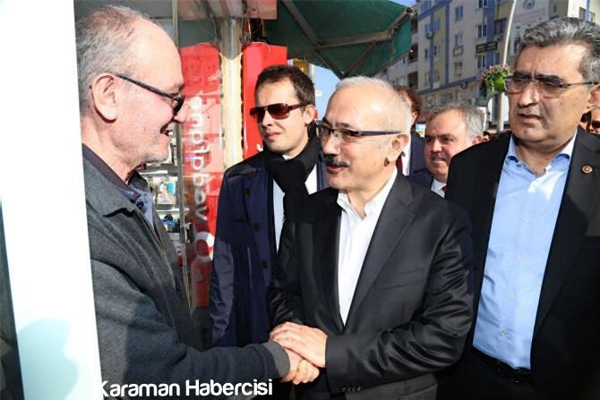 Bakan Lütfi Elvan Karaman'a Geldi 11
