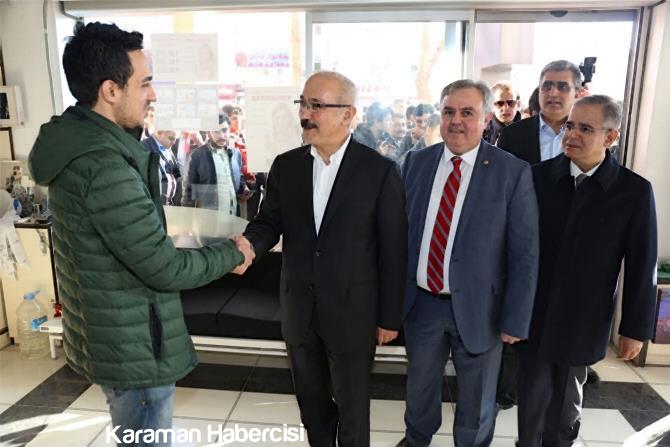 Bakan Lütfi Elvan Karaman'a Geldi 12